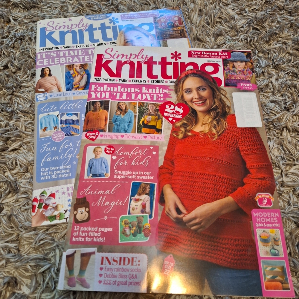 📚3/$20 Simply Knitting Magazine Bundle